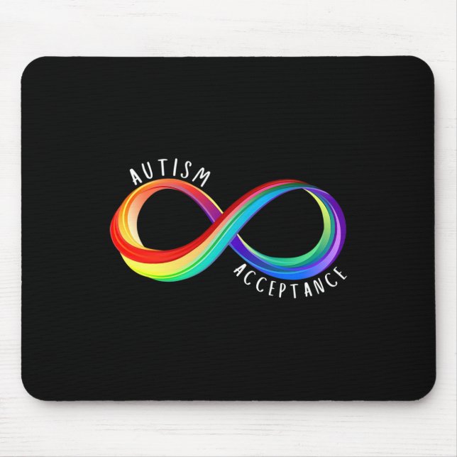 Autism Awareness Acceptance Special Education Teac Mouse Pad (Front)