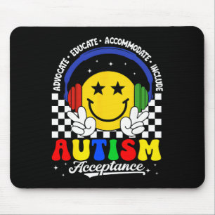 Autism Awareness Acceptance Special Education Teac Mouse Pad