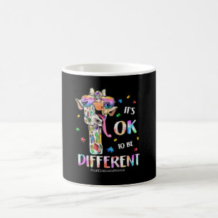 Autism Awareness Acceptance Women Kid Its Ok To Be Coffee Mug