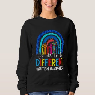 Autism Awareness Acceptance Women Kid Its Ok To Be Sweatshirt