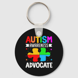 Autism Awareness Advocate Autistic Awareness Keychain