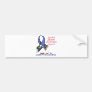 Autism Awareness April and Every Day Bumper Sticker