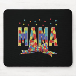 Autism Awareness Autism Mama Accept Love Puzzle Co Mouse Pad