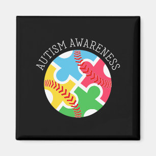 Autism Awareness Autism Support Bysebyll Magnet