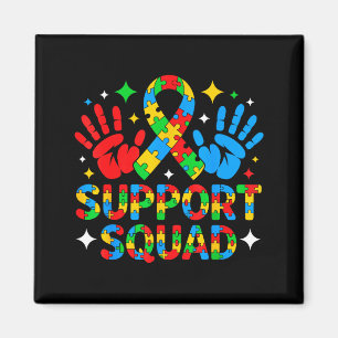 Autism awareness autism support squad family  magnet
