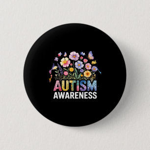 Autism awareness autistic 2 inch round button