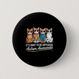 Autism awareness autistic 2 inch round button