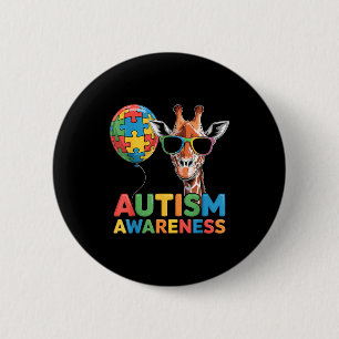 Autism awareness autistic 2 inch round button