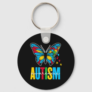 Autism Awareness Autistic Autist Autists Support A Keychain