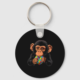 Autism awareness autistic keychain