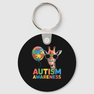 Autism awareness autistic keychain