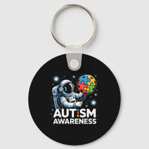 Autism awareness autistic keychain