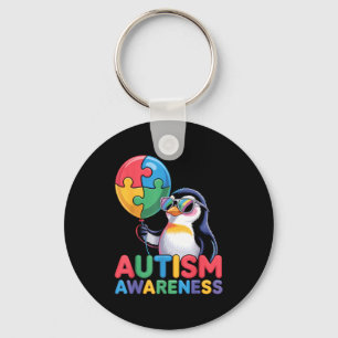 Autism awareness autistic keychain