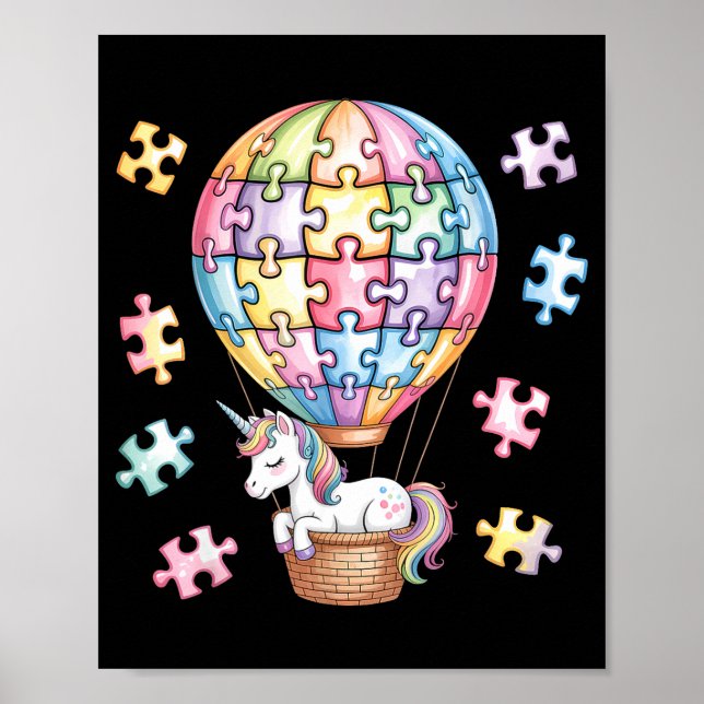 Autism awareness autistic  poster (Front)