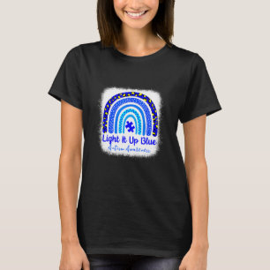 Autism Awareness B Leached Autism Awareness Light T-Shirt