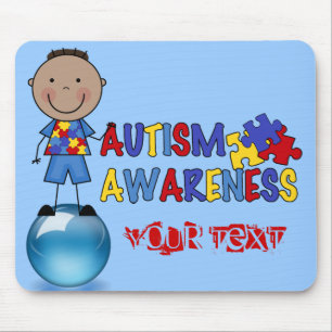 Autism Awareness ball Mousepad