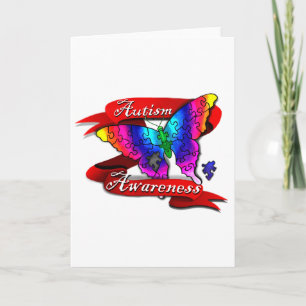 Autism Awareness Banner Card
