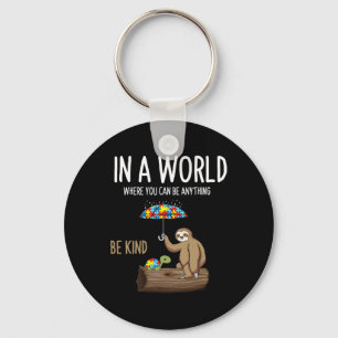 Autism Awareness Be Kind Special Education Teacher Keychain