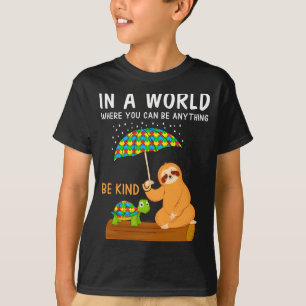Autism Awareness Be Kind Special Education Teacher T-Shirt