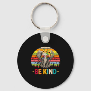 Autism Awareness Be Kind T Shirt Keychain