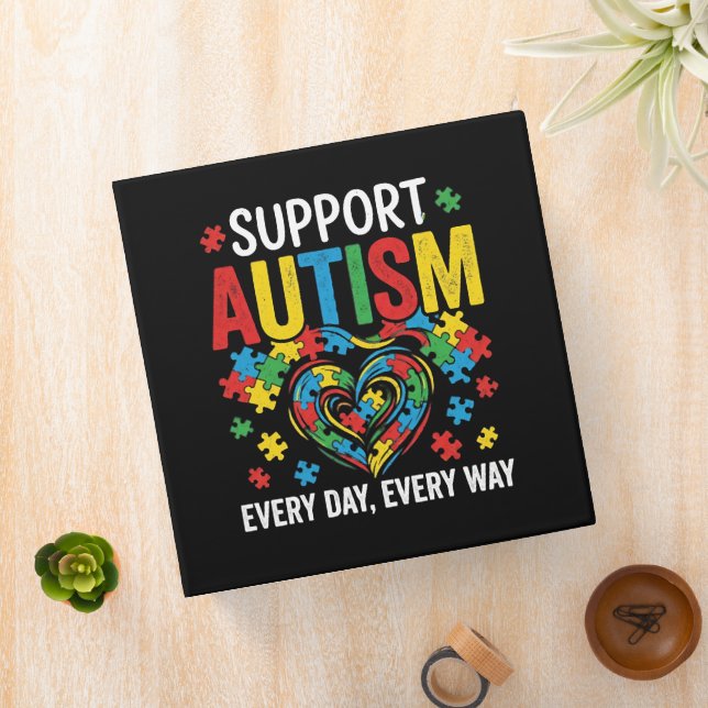 Autism awareness binder (In Situ)