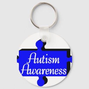 Autism Awareness (Blue PP) Keychain