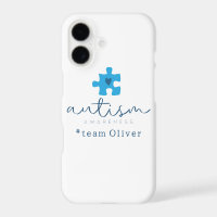 autism awareness blue puzzle piece #team name