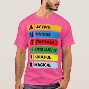 Autism Awareness Brother Aunt Dad Mom Teacher Fami T-Shirt