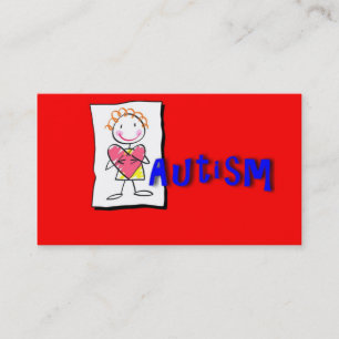 Autism Awareness Business Card