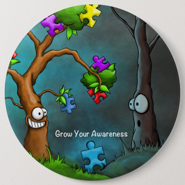 Autism Awareness Button (Front)