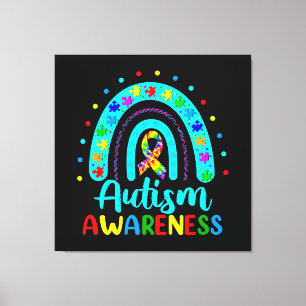 Autism Awareness Canvas Print