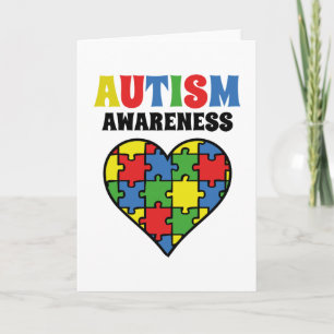 Autism Awareness Card
