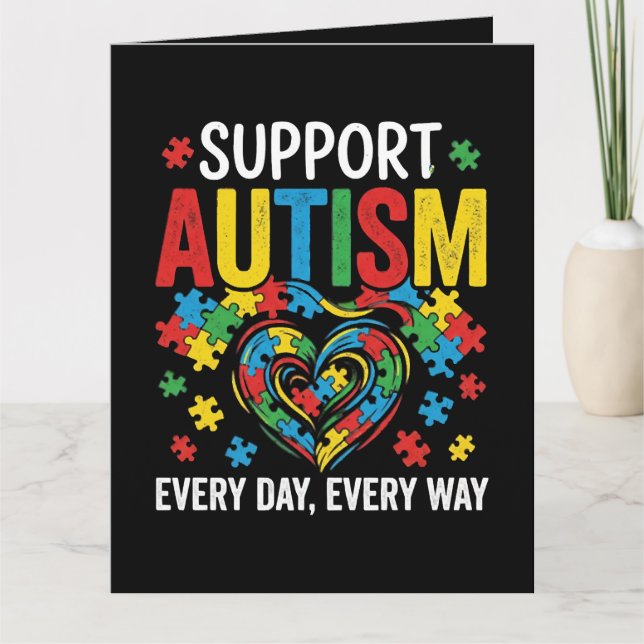 Autism awareness card (Front)