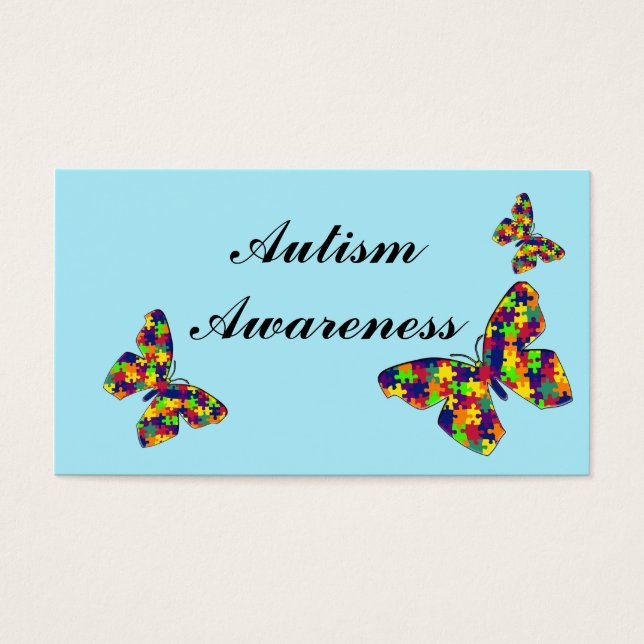 Autism Awareness Cards (Front)