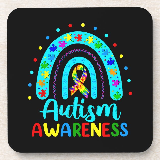 Autism Awareness Coaster (Front)
