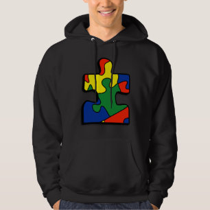 Autism Awareness Colourful Hoodie