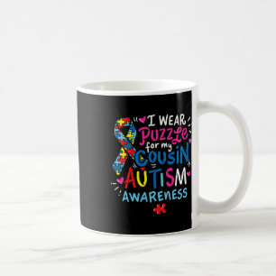 Autism Awareness Cousin Gift Tee  Coffee Mug