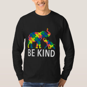 Autism Awareness Cute Elephant Family T-Shirt