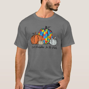 Autism Awareness Cutest Pumpkin In The Patch Fall T-Shirt