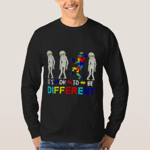 Autism Awareness Dabbing Mummy It S Ok To Be Diffe T-Shirt