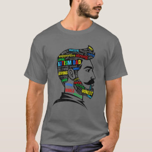 Autism Awareness Dad Father Proud Dad Of The Tough T-Shirt
