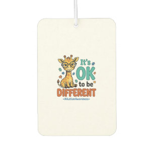 Autism Awareness Different Giraffe Vintage Shirt_1 Air Freshener