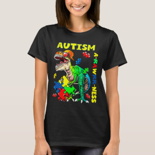 Autism Awareness Dinosaur T-Shirt