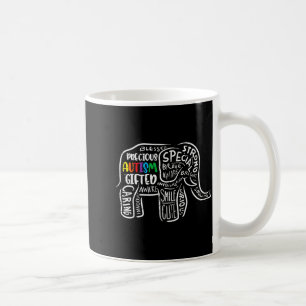 Autism Awareness Elephant Acceptance Autistic Men Coffee Mug
