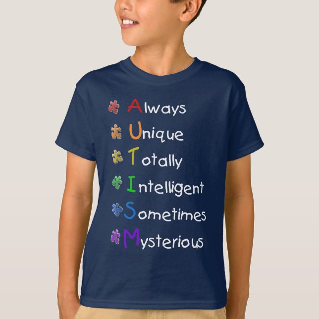 Autism Awareness exclusive products! T-Shirt (Front)
