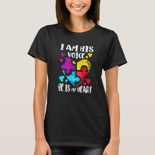 Autism Awareness For Autism Mom Dad Women Men T-Shirt