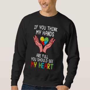 Autism Awareness for Mom Autism Support for Mothe Sweatshirt