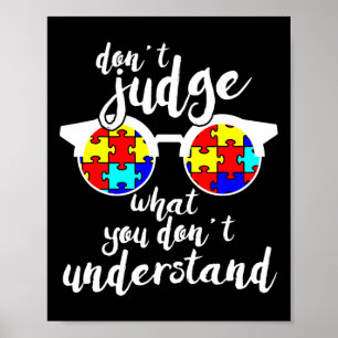 Autism Awareness Gift Design For Autistic Kids Awa Poster