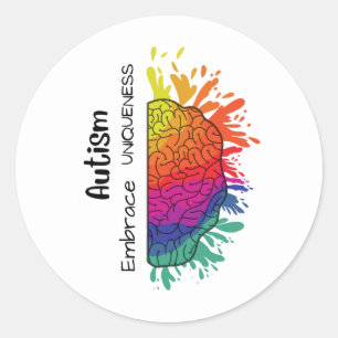 Autism awareness gifts sticker aspergers