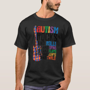 Autism Awareness Guitar T-Shirt